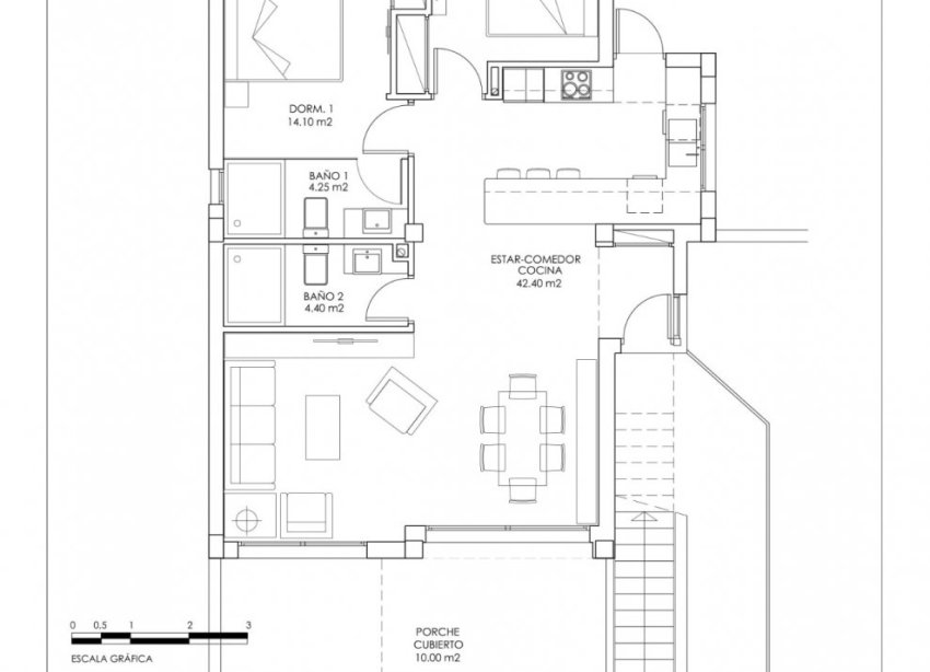 New Build - Bungalow - San Miguel de Salinas - VistaBella Golf