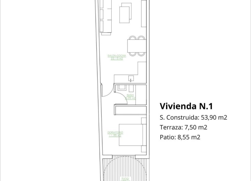 New Build - Bungalow - San Pedro del Pinatar - Los Antolinos