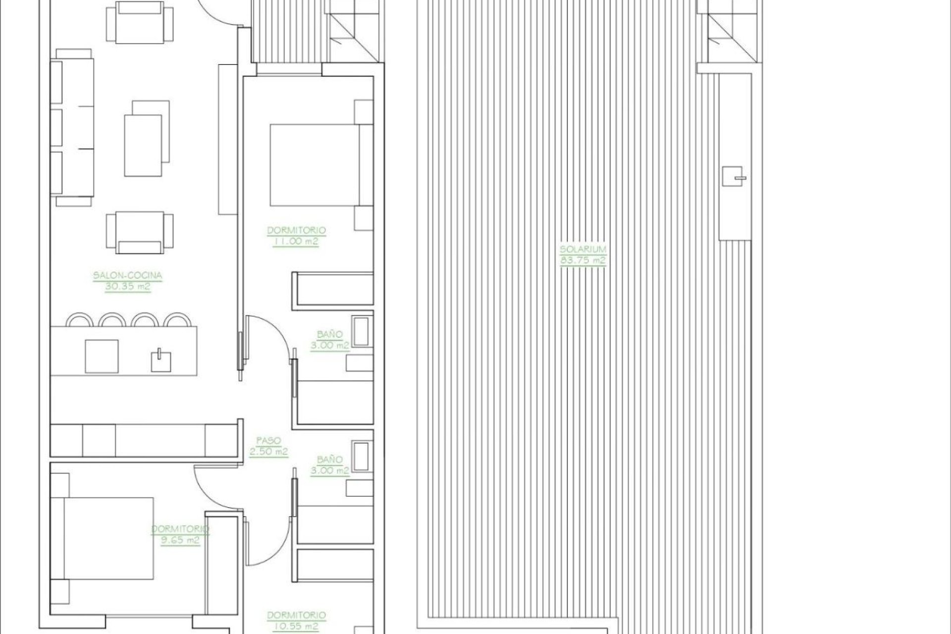 New Build - Bungalow - San Pedro del Pinatar - Los Antolinos