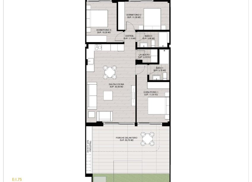 New Build - Bungalow - San Pedro del Pinatar - Los Cuarteros