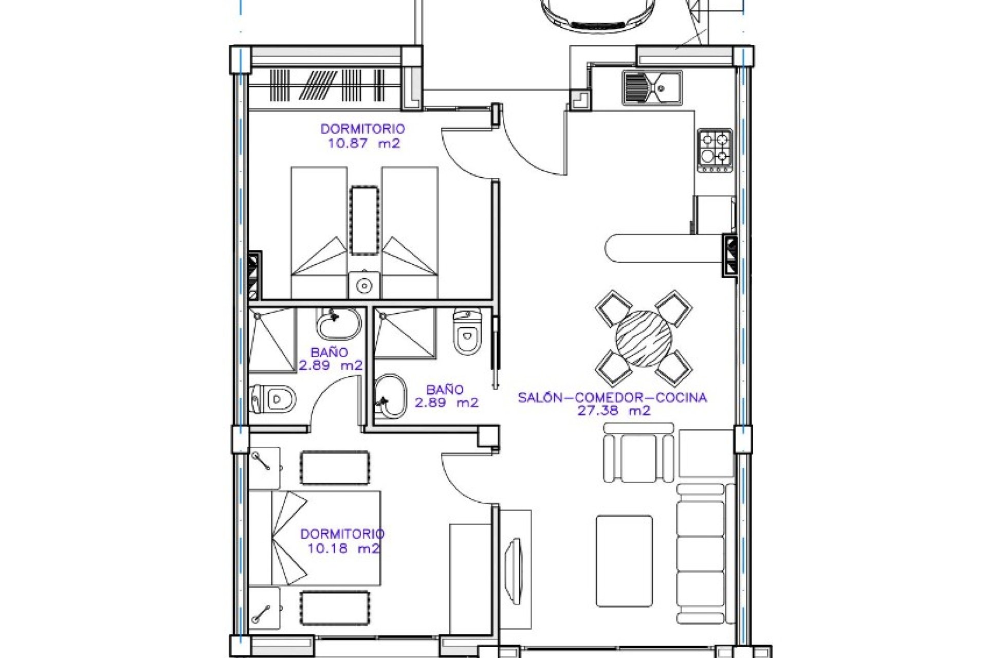 New Build - Bungalow - San Pedro del Pinatar - San Pedro del Pinatar pueblo