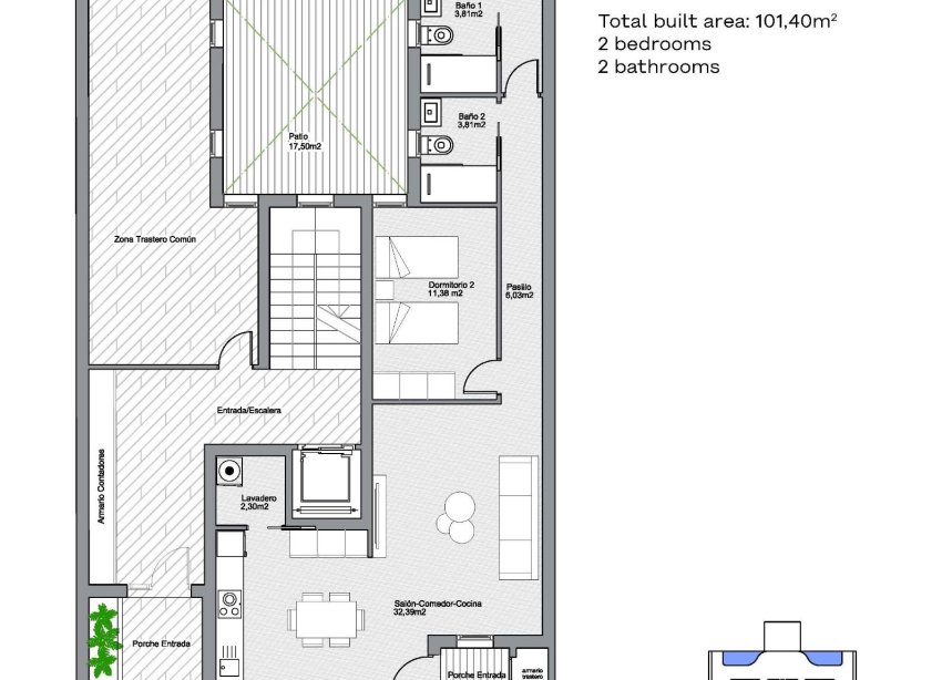New Build - Bungalow - Torrevieja - Centro