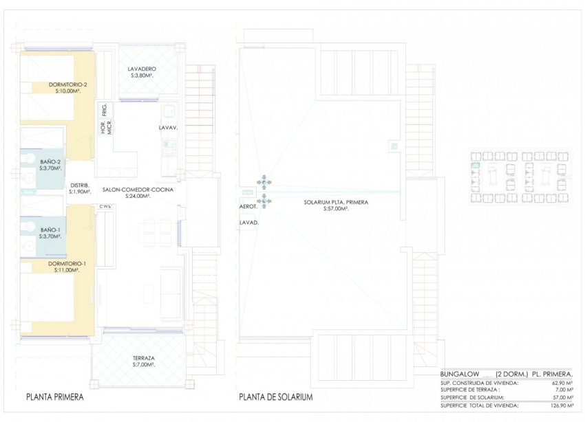 New Build - Bungalow - Torrevieja - Los Balcones