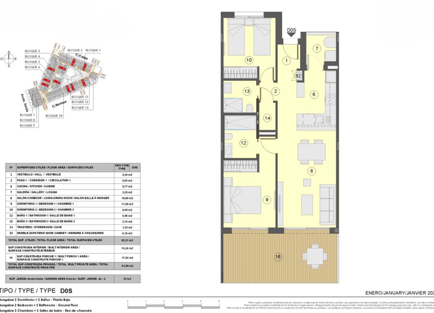 New Build - Bungalow - Torrevieja - Los Balcones