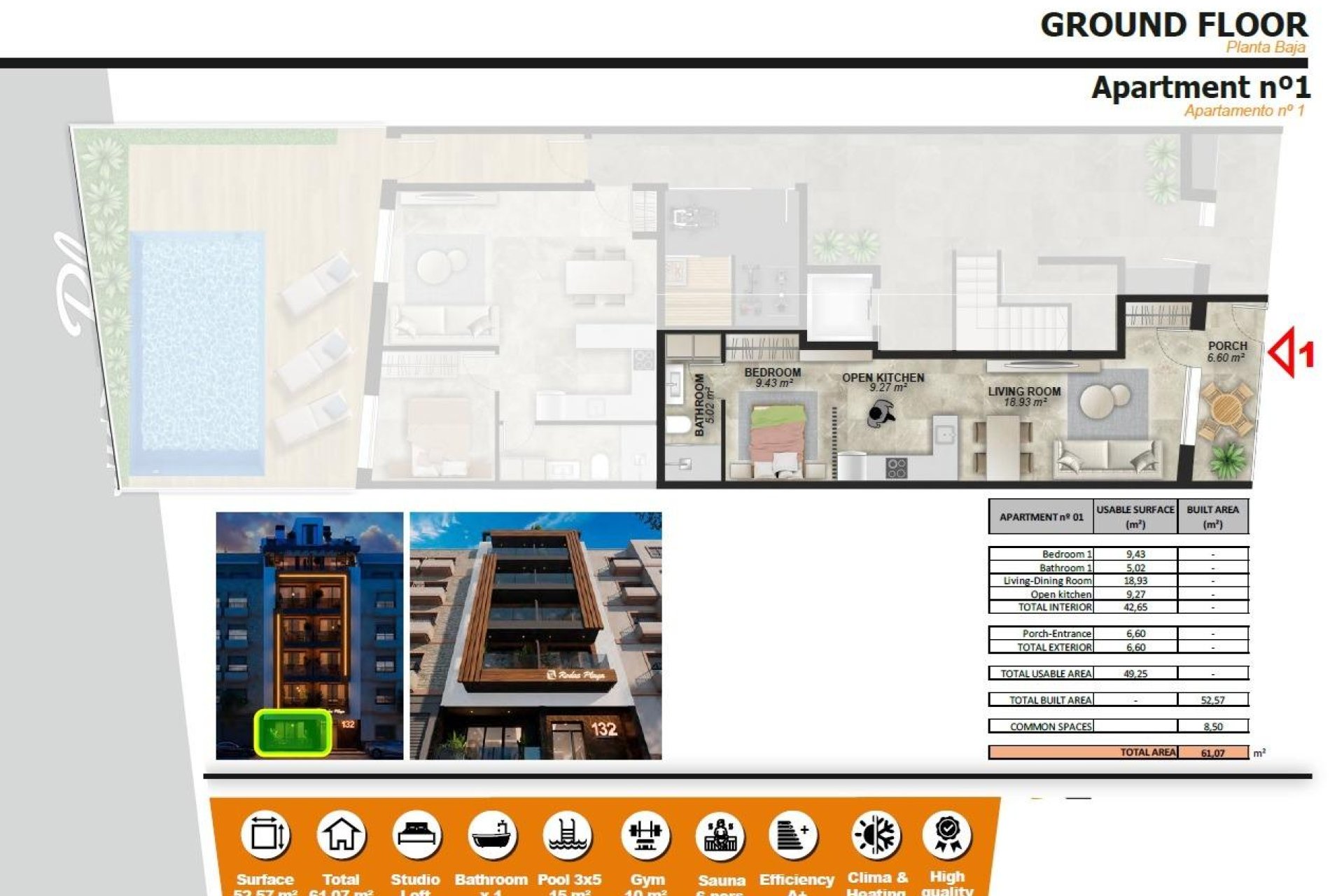 New Build - Bungalow - Torrevieja - Playa de El Cura