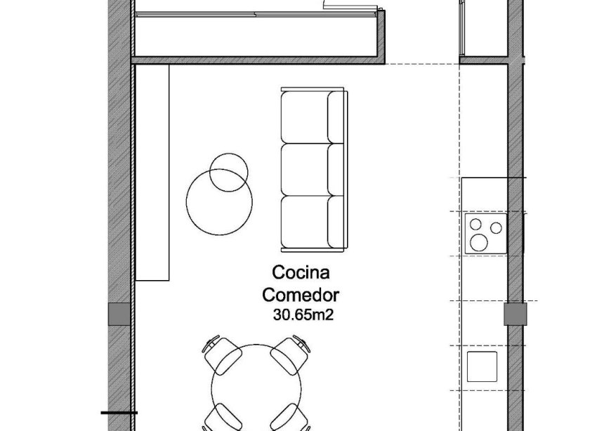 New Build - Bungalow - Torrevieja - Playa Los Naufragos