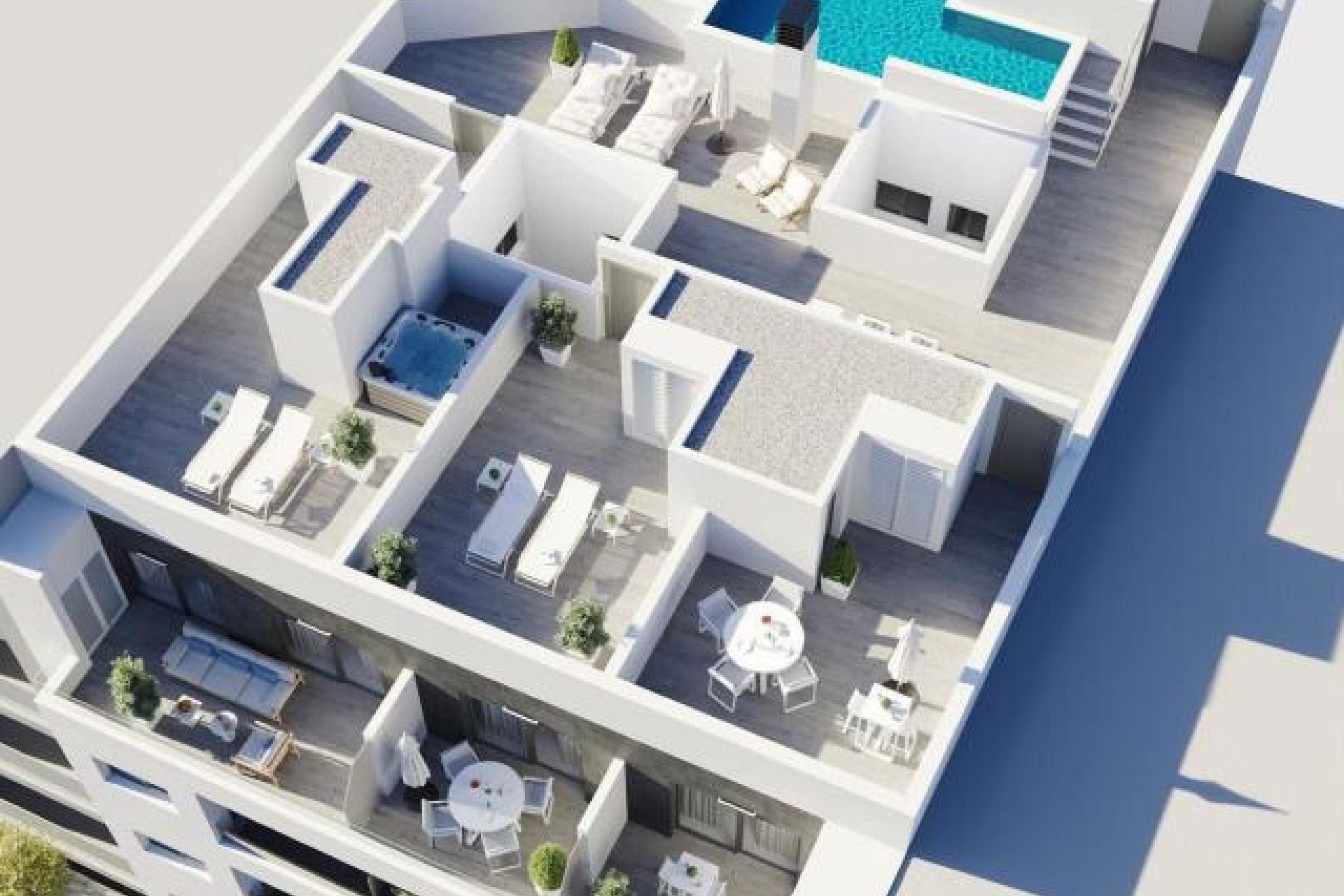 New Build - Penthouses - Torrevieja