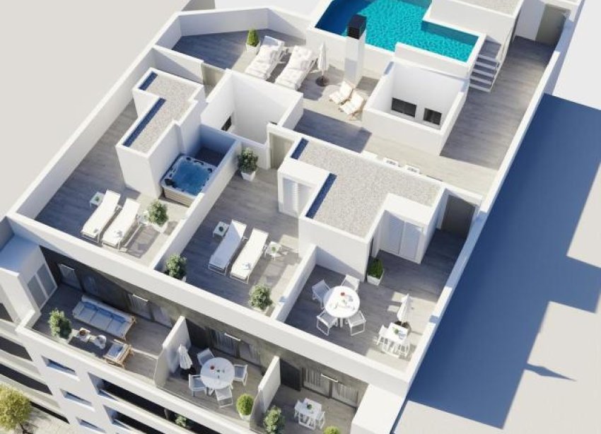 New Build - Penthouses - Torrevieja