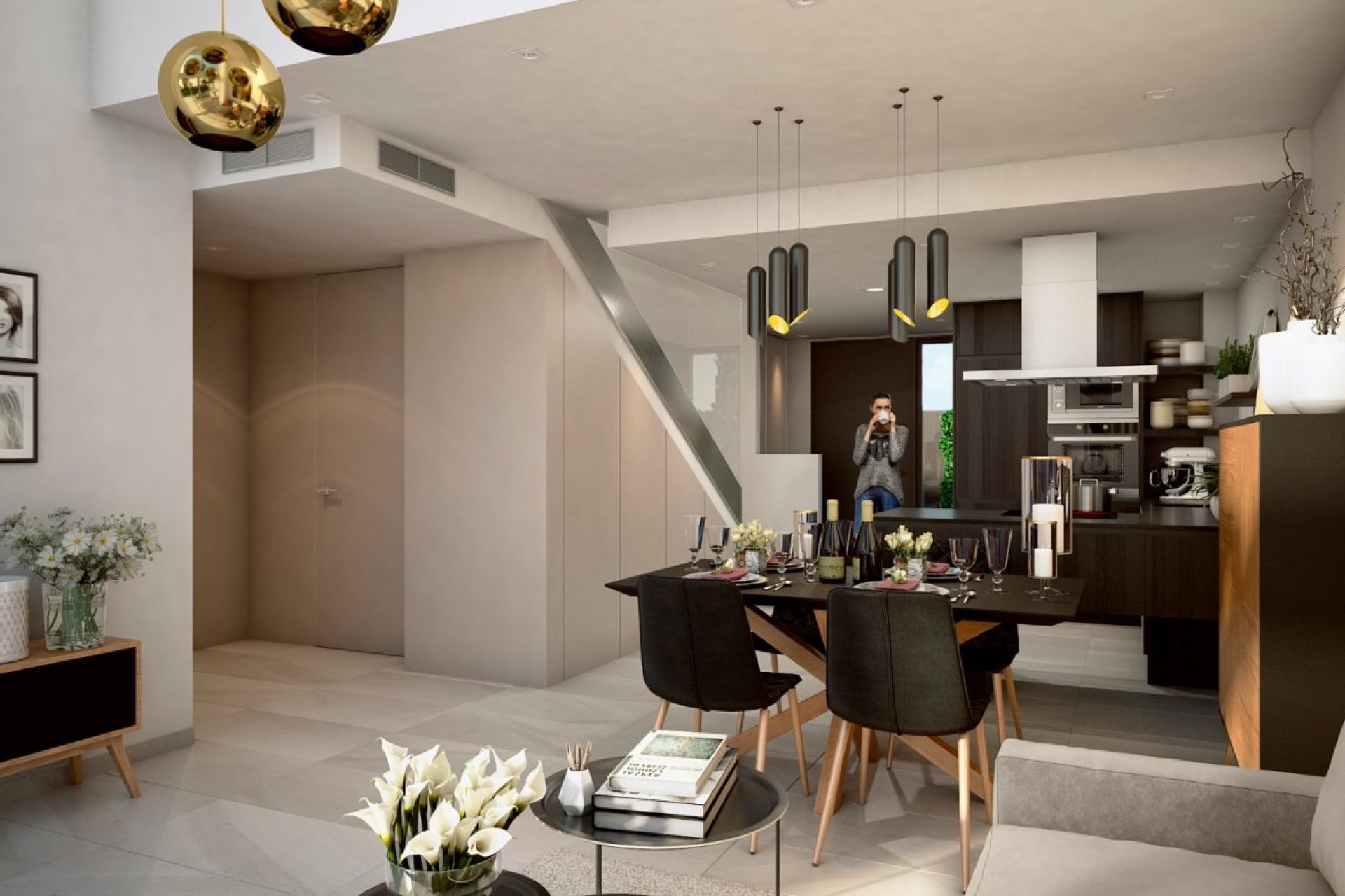 New Build - Terraced house / Townhouse - Algorfa