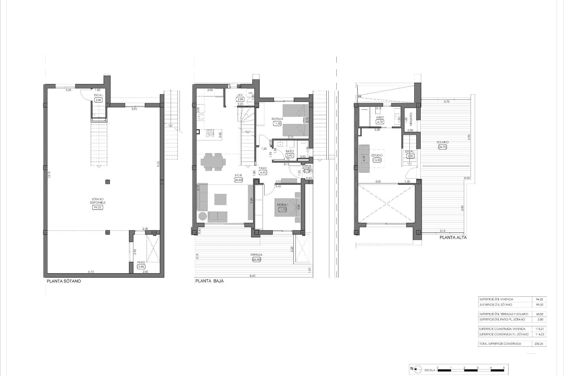 New Build - Terraced house / Townhouse - Algorfa