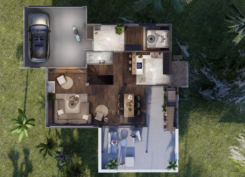 New Build - Terraced house / Townhouse - Altea - Sierra de Altea