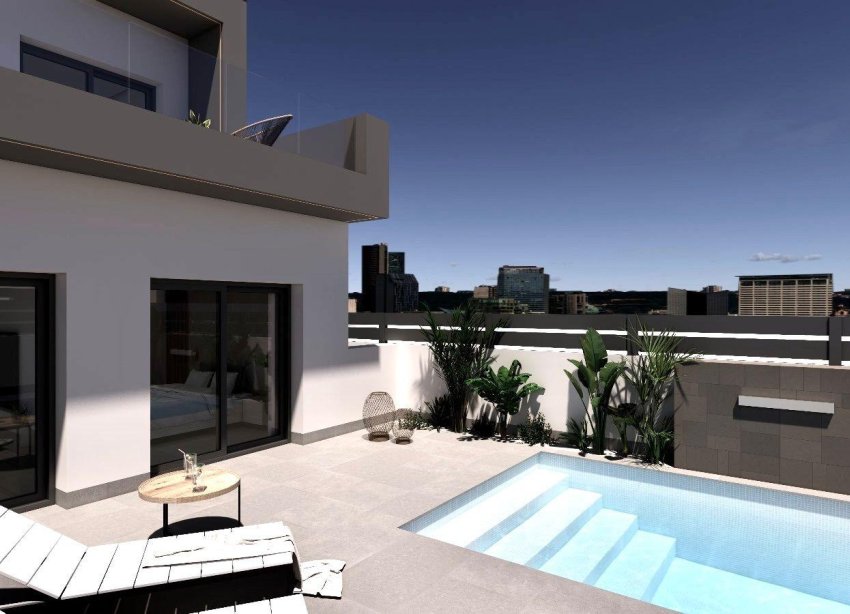 New Build - Terraced house / Townhouse - Benijofar - Pueblo