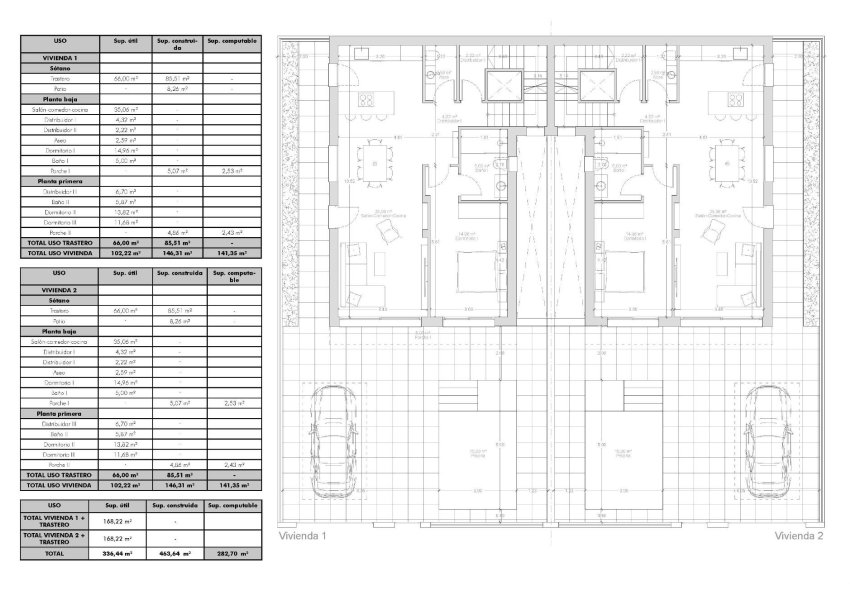 New Build - Terraced house / Townhouse - Benijofar - Pueblo