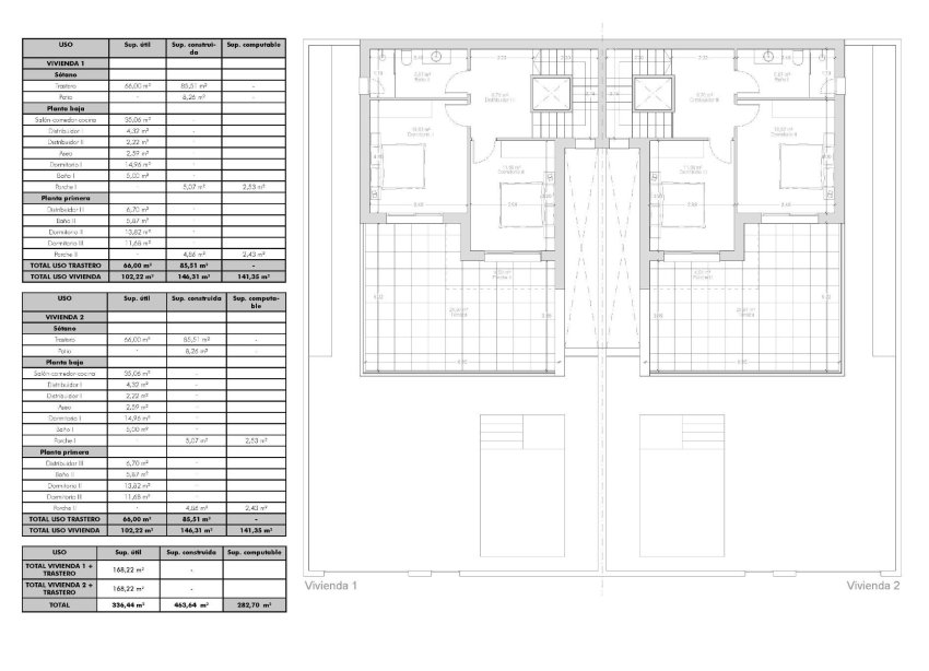New Build - Terraced house / Townhouse - Benijofar - Pueblo
