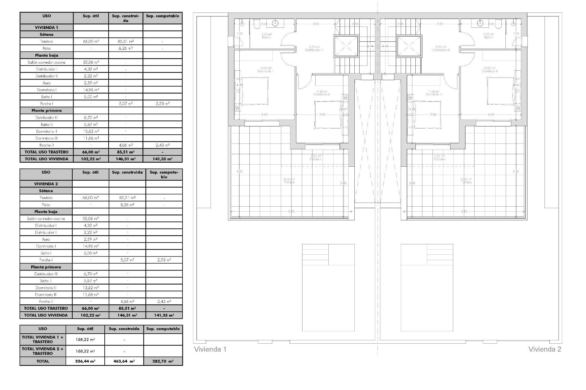 New Build - Terraced house / Townhouse - Benijofar - Pueblo