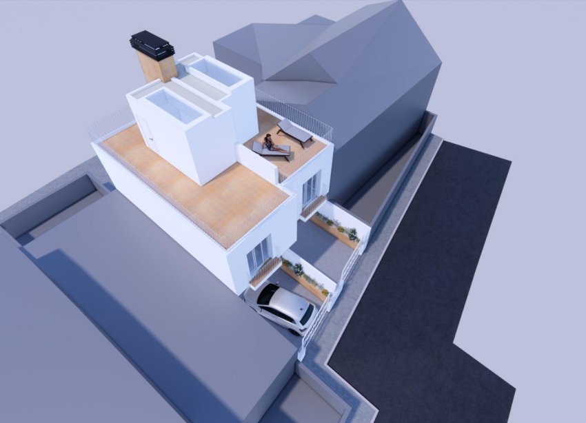 New Build - Terraced house / Townhouse - Cartagena - La Azohía