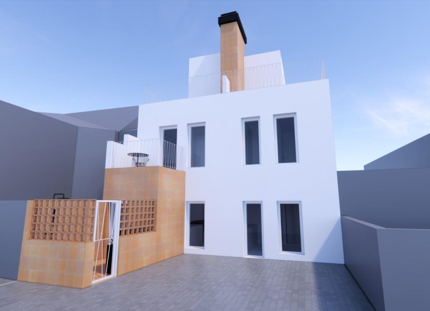 New Build - Terraced house / Townhouse - Cartagena - La Azohía