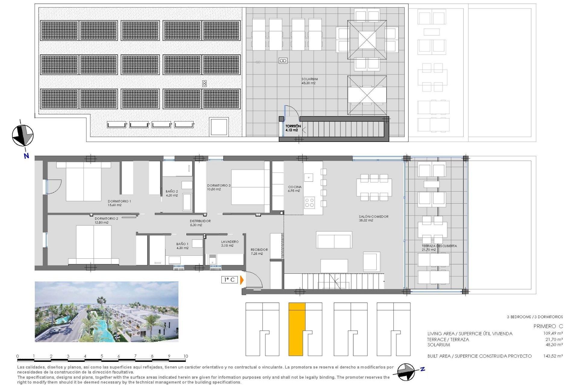 New Build - Terraced house / Townhouse - Cartagena