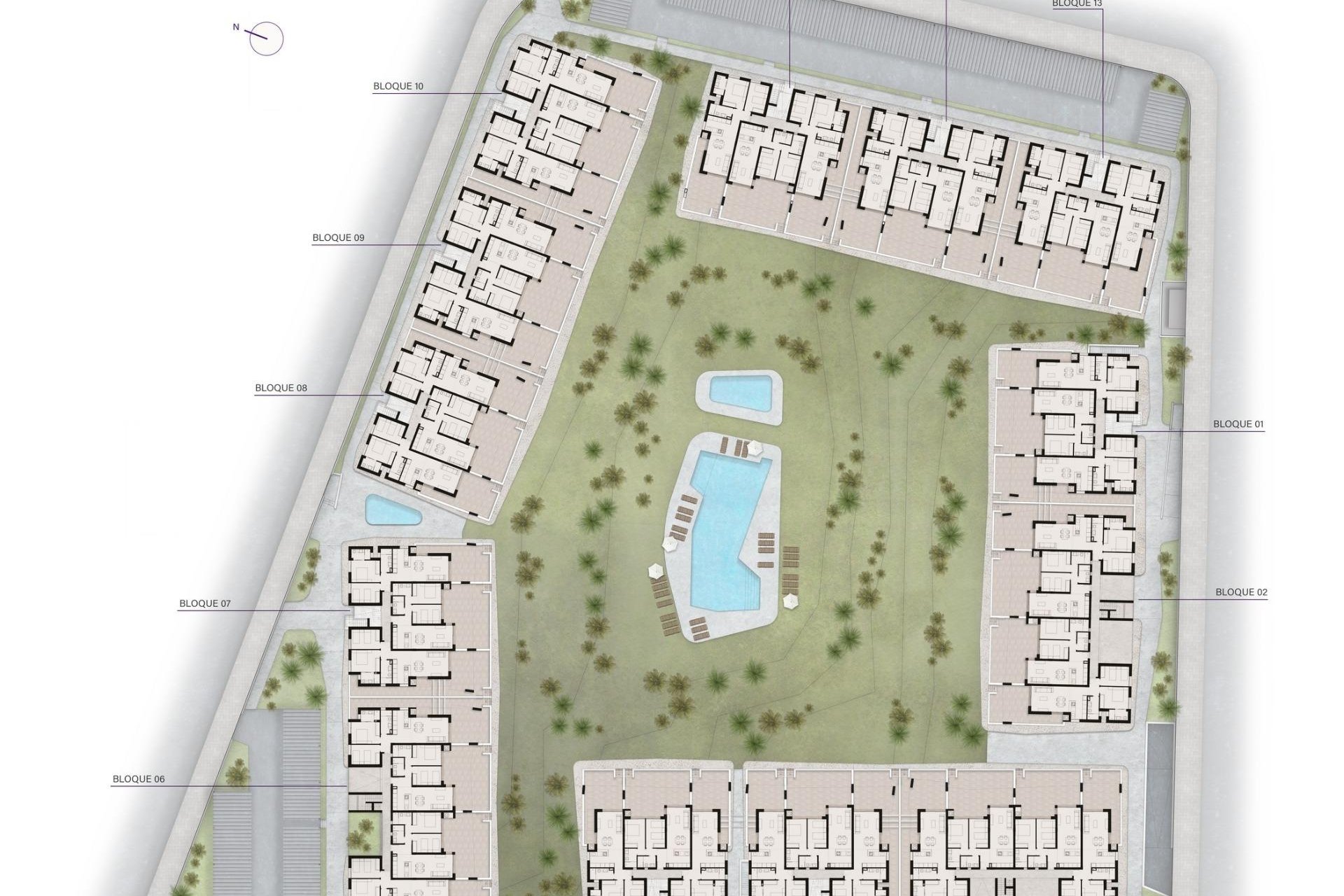 New Build - Terraced house / Townhouse - Ciudad Quesada - Lo Marabú