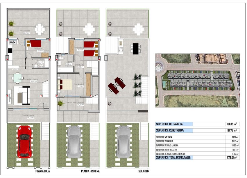 New Build - Terraced house / Townhouse - Cox - San Fernando
