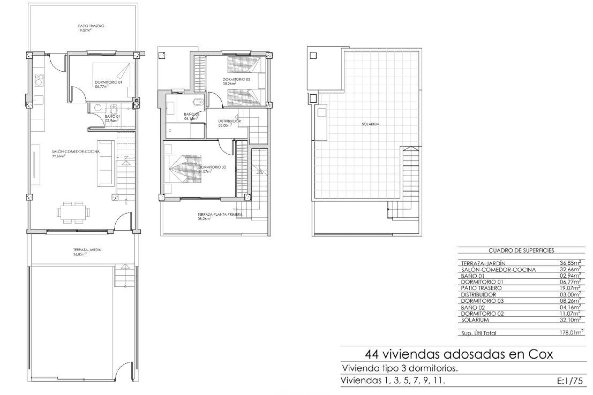 New Build - Terraced house / Townhouse - Cox - San Fernando