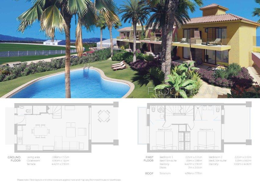 New Build - Terraced house / Townhouse - Cuevas del Almanzora - Desert Springs Golf Club