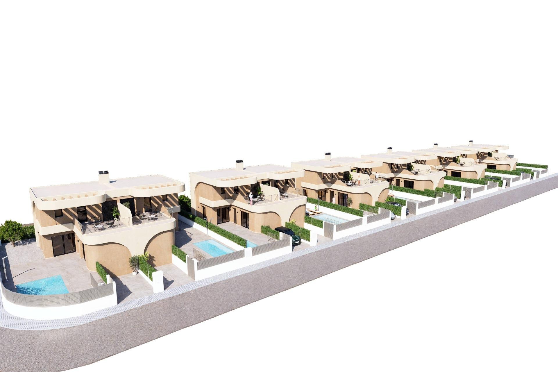 New Build - Terraced house / Townhouse - Daya Nueva - Pueblo