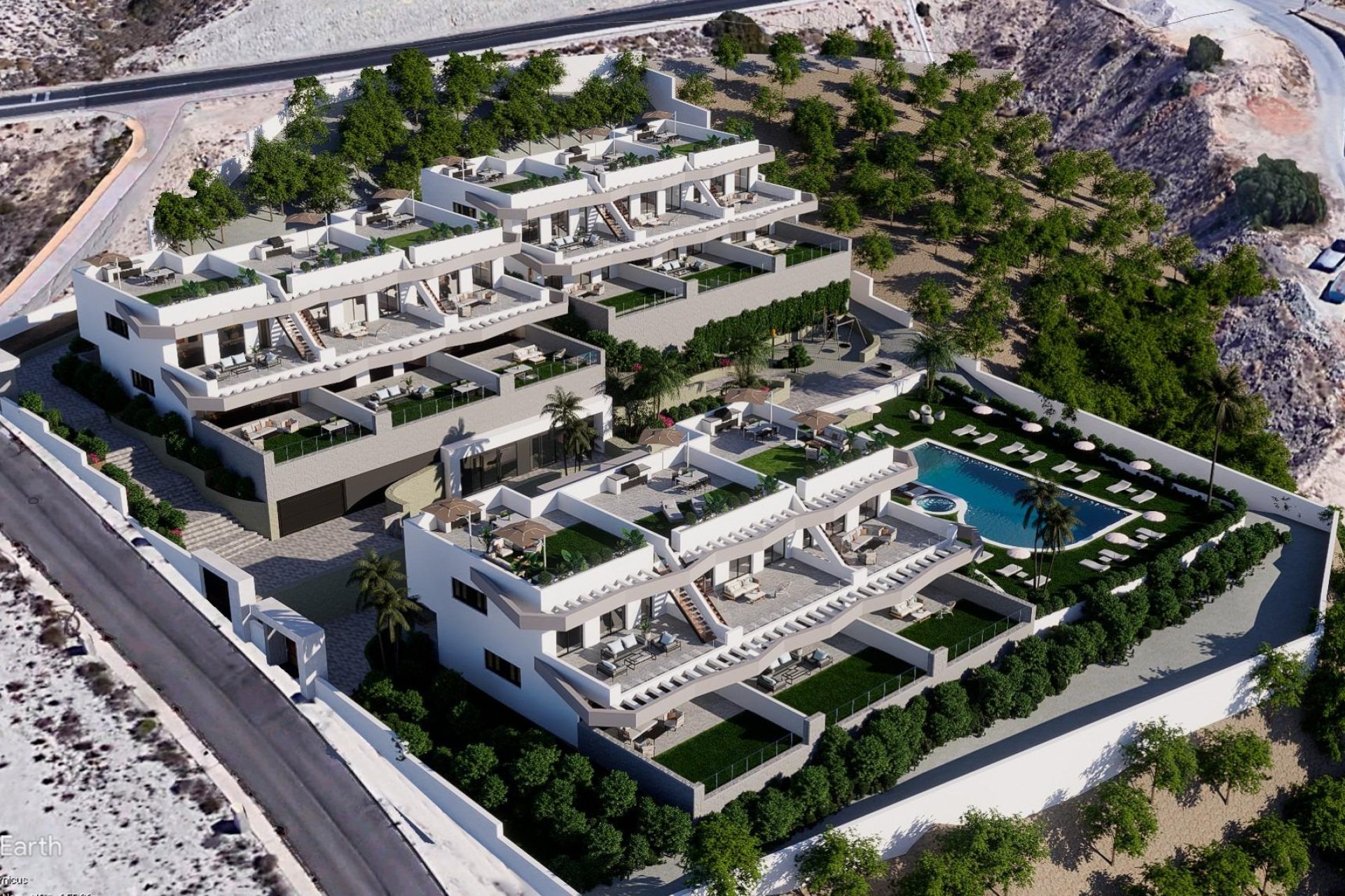 New Build - Terraced house / Townhouse - Finestrat - Balcón De Finestrat