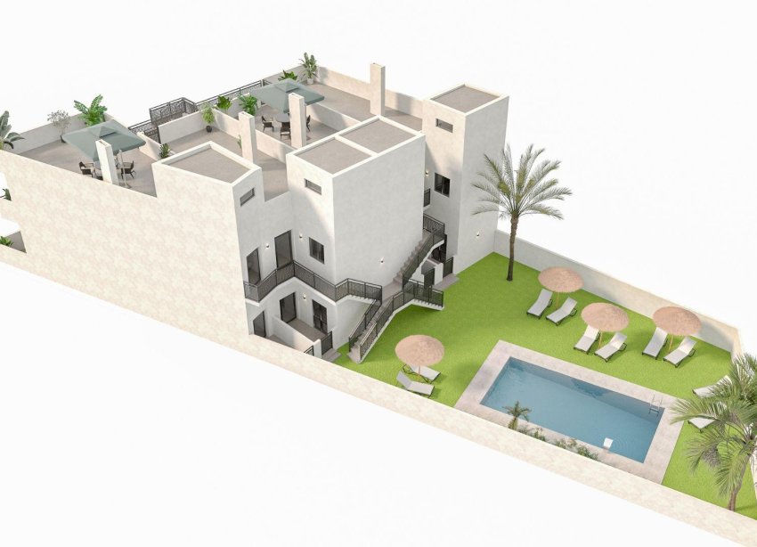 New Build - Terraced house / Townhouse - Hondón de las Nieves - La Canalosa
