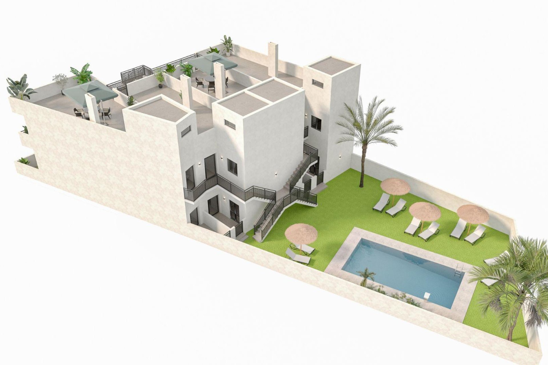 New Build - Terraced house / Townhouse - Hondón de las Nieves - La Canalosa