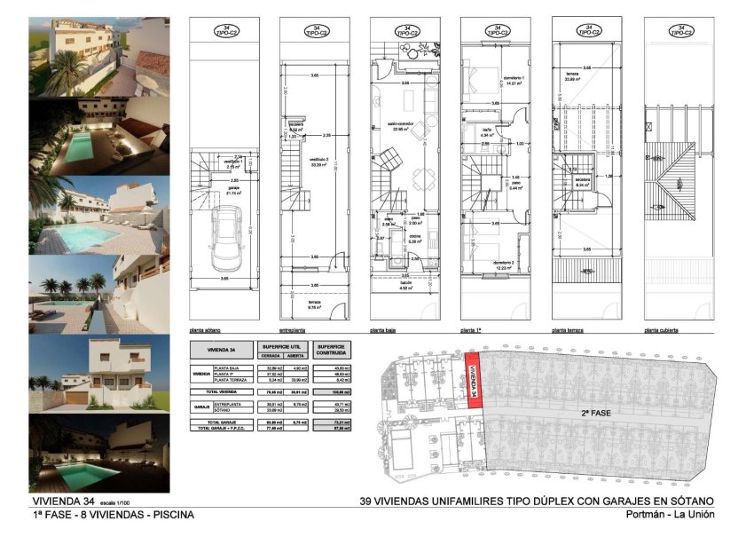 New Build - Terraced house / Townhouse - La Union - centro