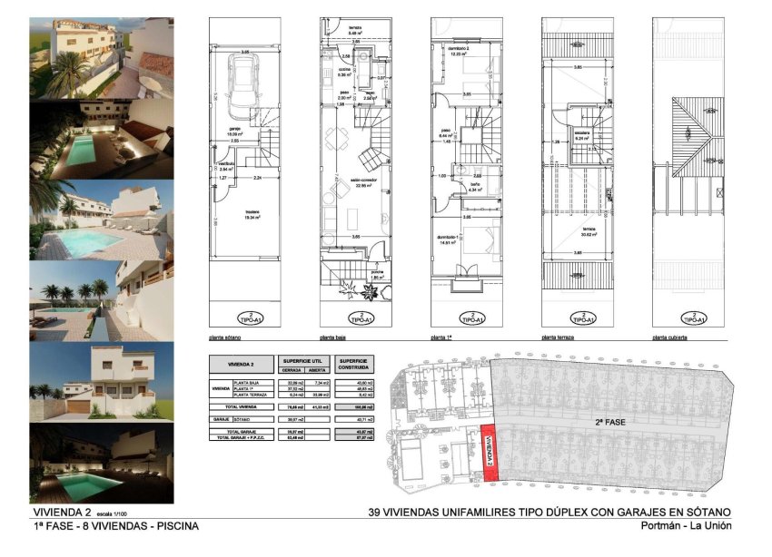 New Build - Terraced house / Townhouse - La Union - centro