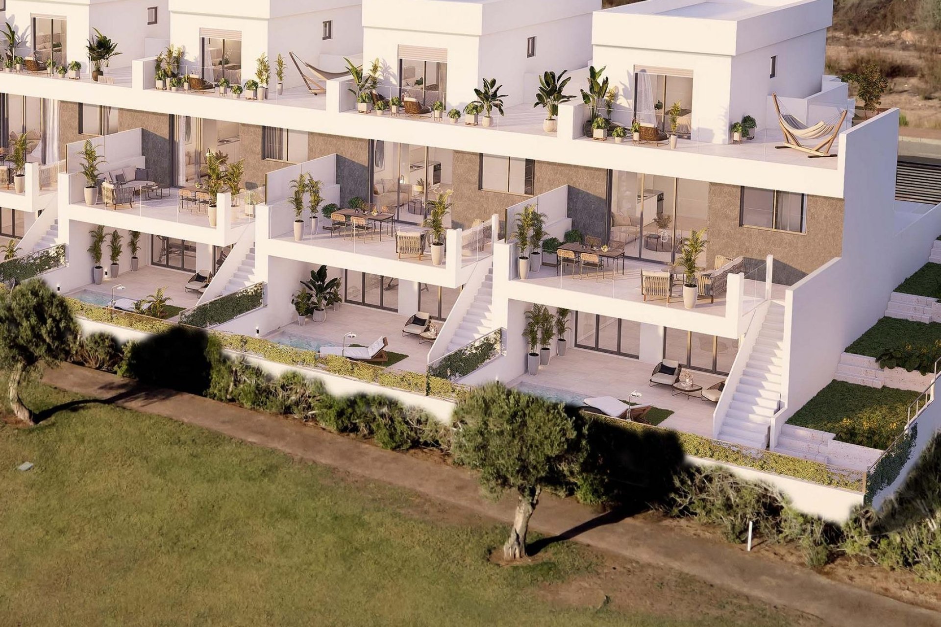 New Build - Terraced house / Townhouse - Los Alcazares - Serena Golf
