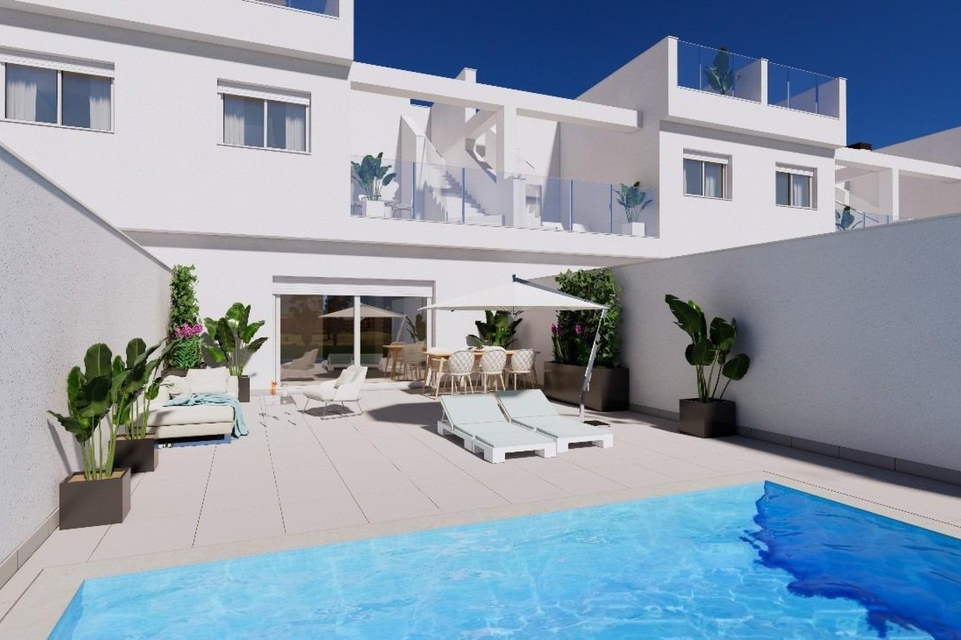 New Build - Terraced house / Townhouse - Los Alcazares - Serena Golf