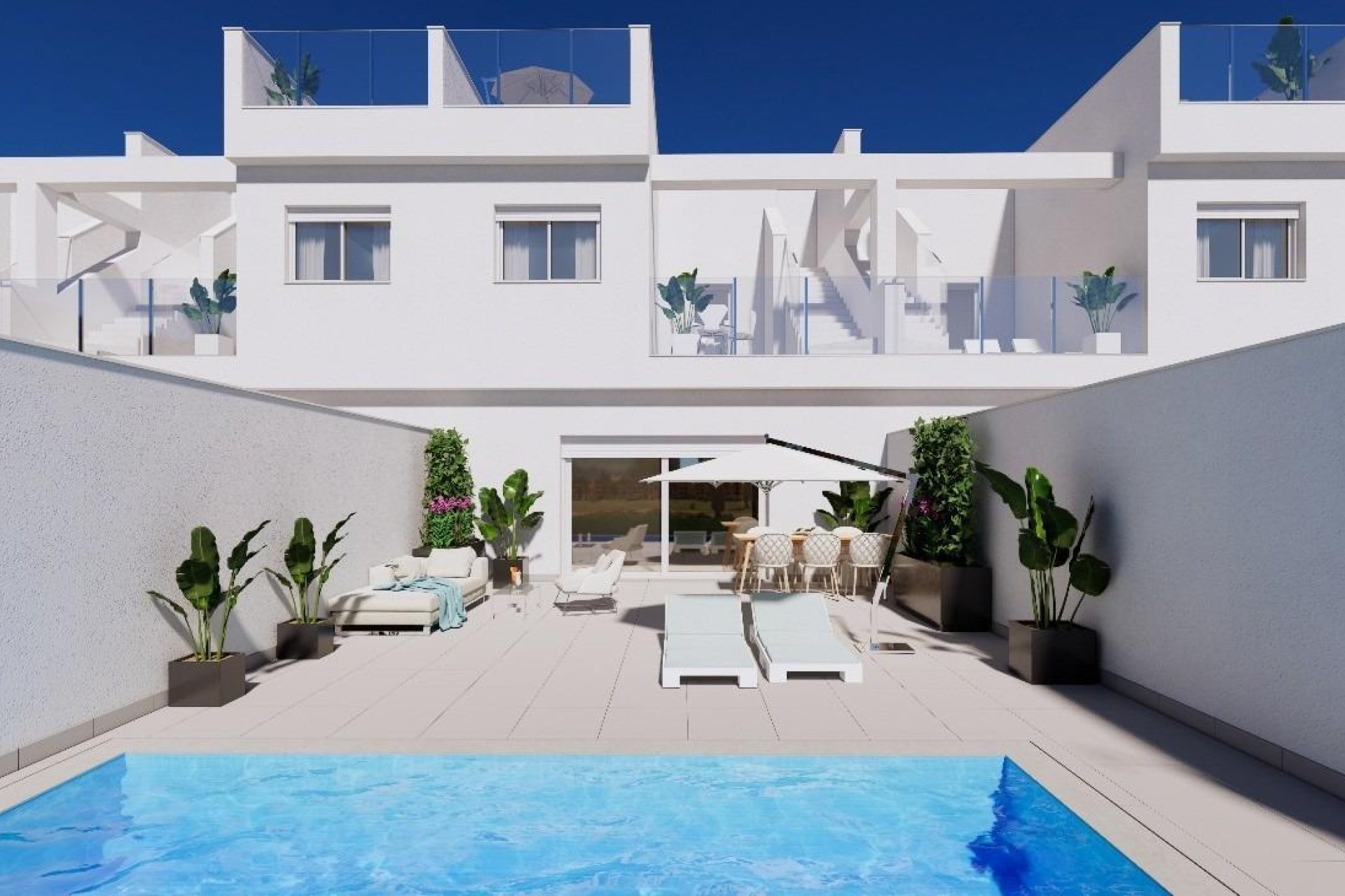 New Build - Terraced house / Townhouse - Los Alcazares - Serena Golf