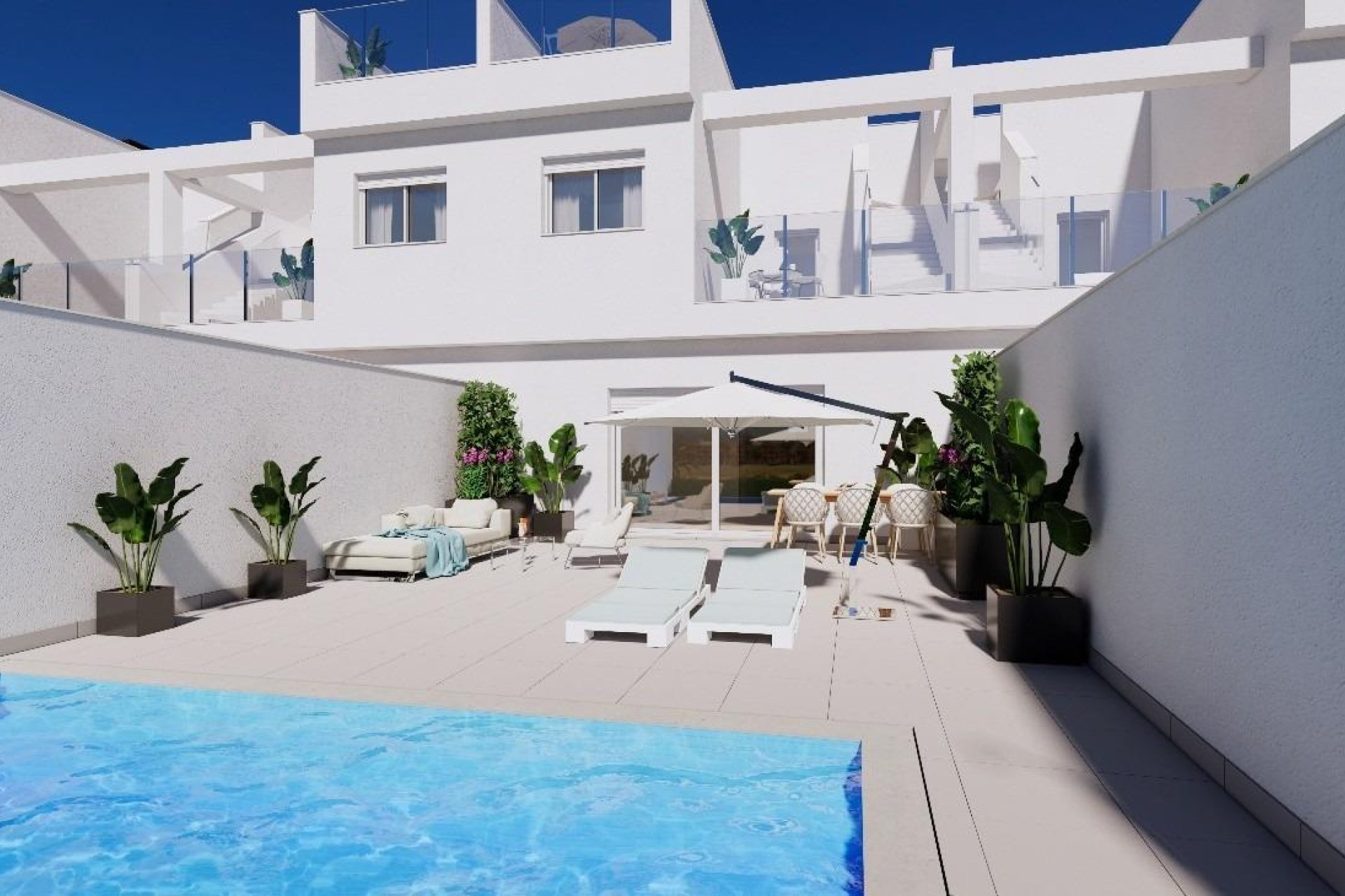 New Build - Terraced house / Townhouse - Los Alcazares - Serena Golf