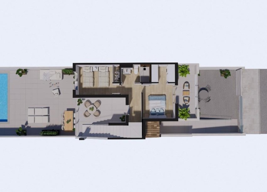 New Build - Terraced house / Townhouse - Los Alcazares - Serena Golf