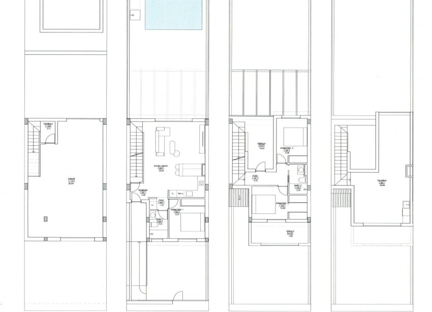 New Build - Terraced house / Townhouse - Los Alcazares - Serena Golf