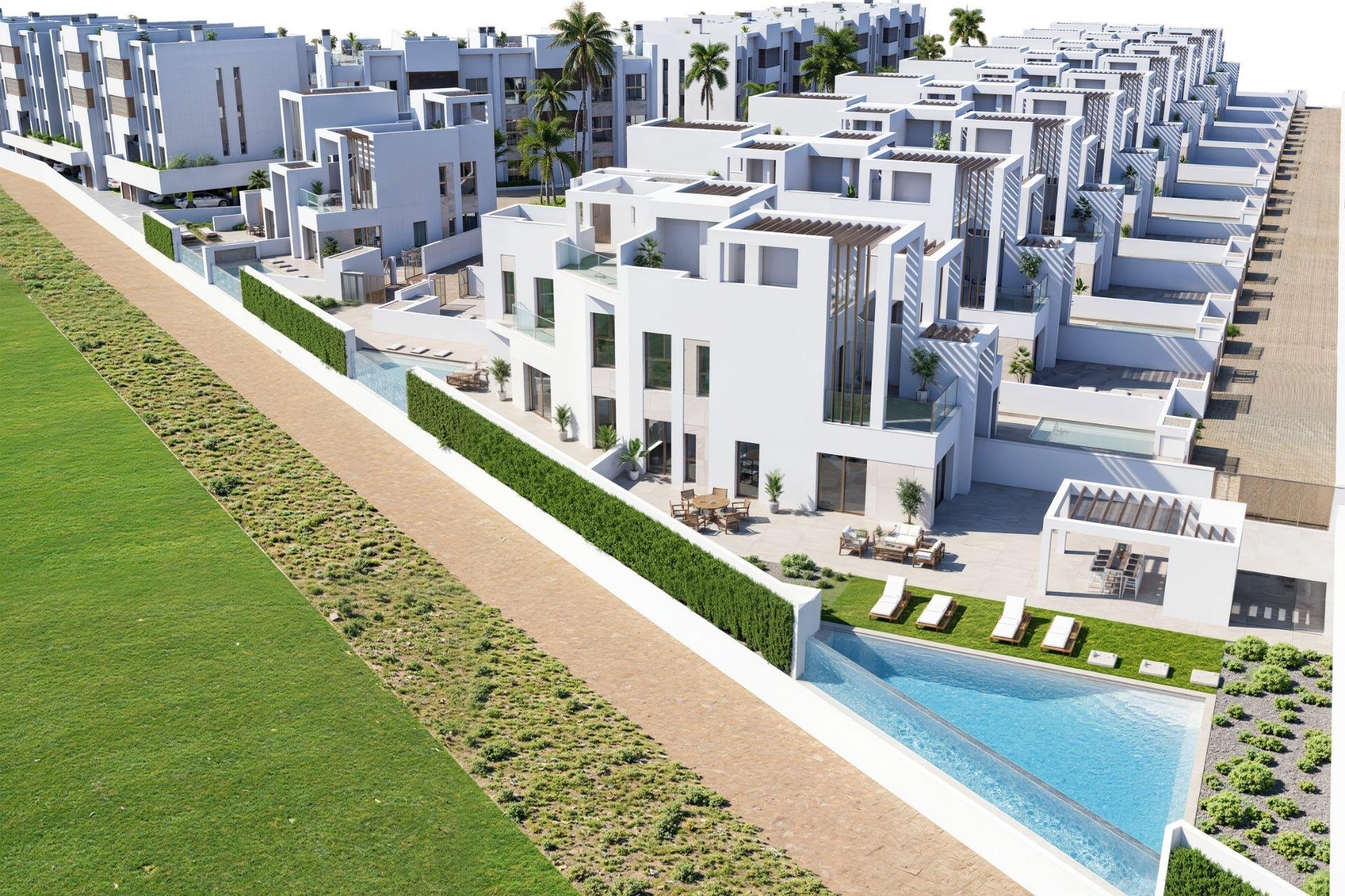 New Build - Terraced house / Townhouse - Los Alcazares - Serena Golf
