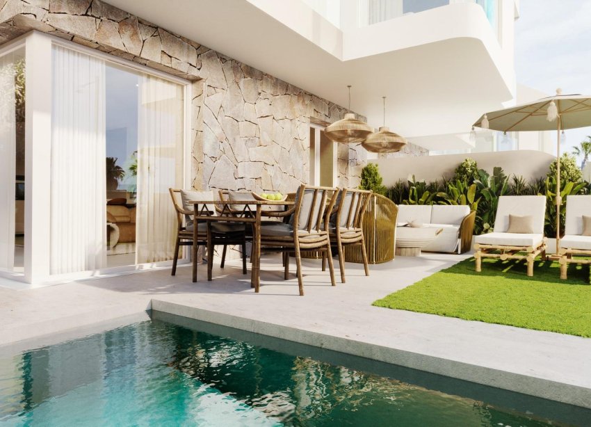 New Build - Terraced house / Townhouse - Mojacar - Playa de la Mena