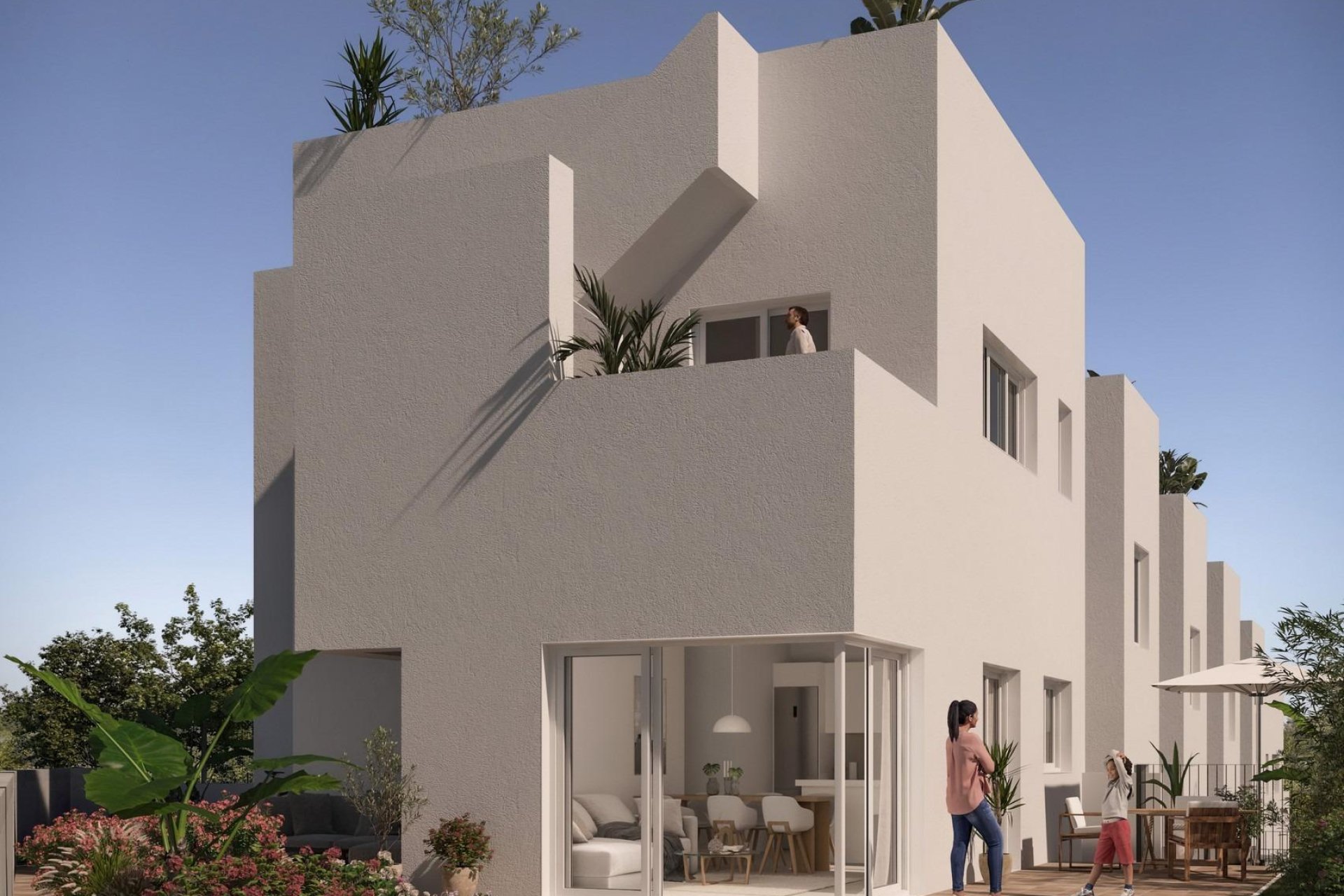 New Build - Terraced house / Townhouse - Monforte del Cid - Alenda Golf