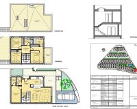 New Build - Terraced house / Townhouse - Monforte del Cid - Alenda Golf