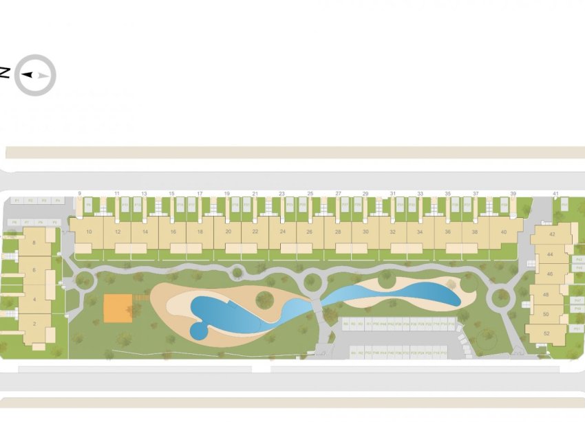 New Build - Terraced house / Townhouse - Orihuela - Vistabella Golf