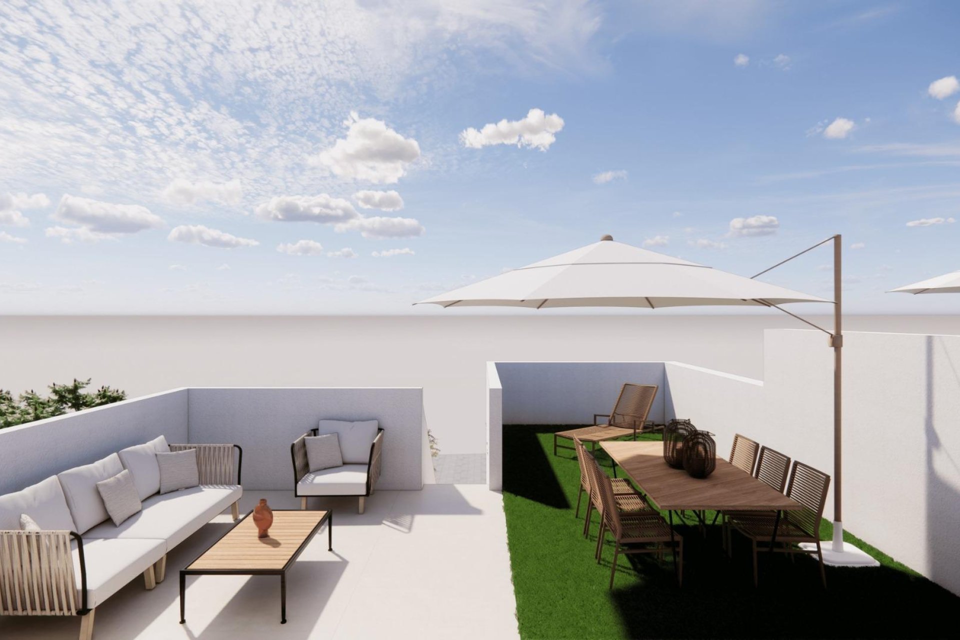 New Build - Terraced house / Townhouse - Pilar de la Horadada - Barrio los Segundas