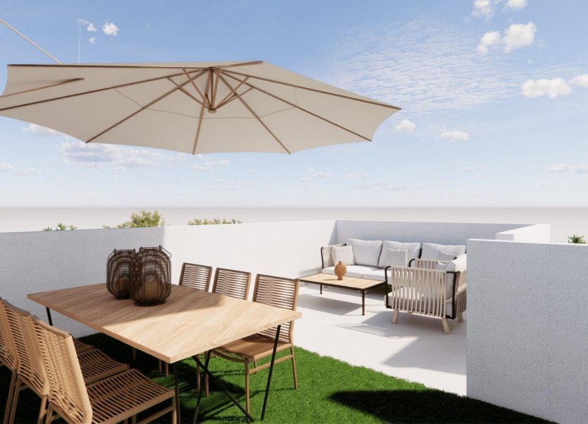 New Build - Terraced house / Townhouse - Pilar de la Horadada - Barrio los Segundas