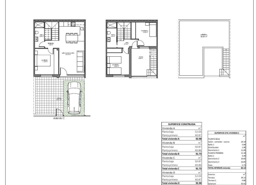New Build - Terraced house / Townhouse - Pilar de la Horadada - Barrio los Segundas