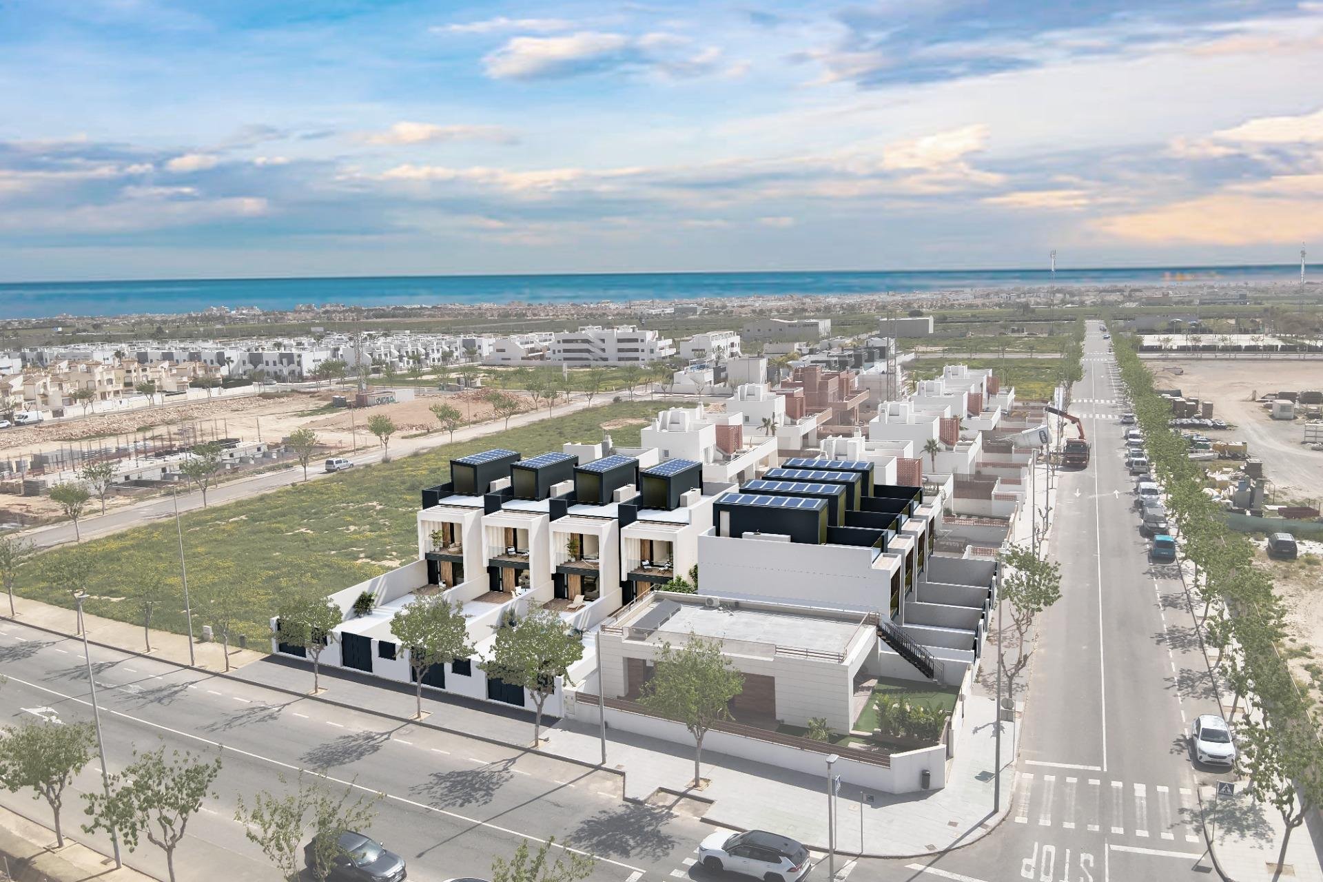 New Build - Terraced house / Townhouse - Pilar de la Horadada - Lo Monte