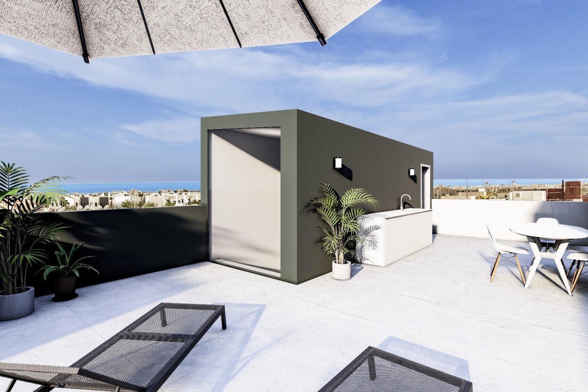 New Build - Terraced house / Townhouse - Pilar de la Horadada - Lo Monte