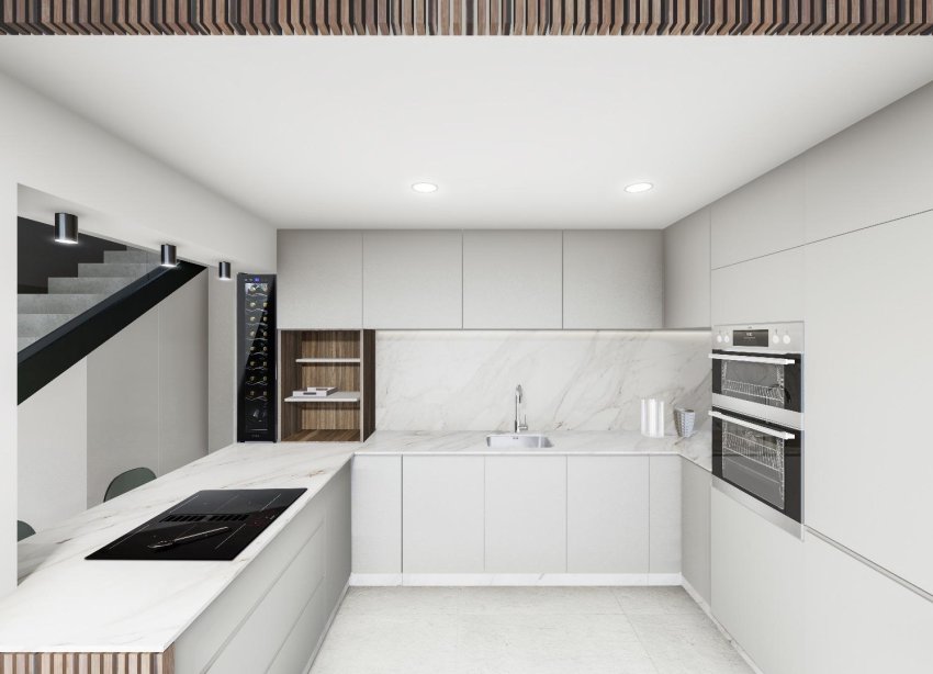 New Build - Terraced house / Townhouse - Pilar de la Horadada - Lo Monte