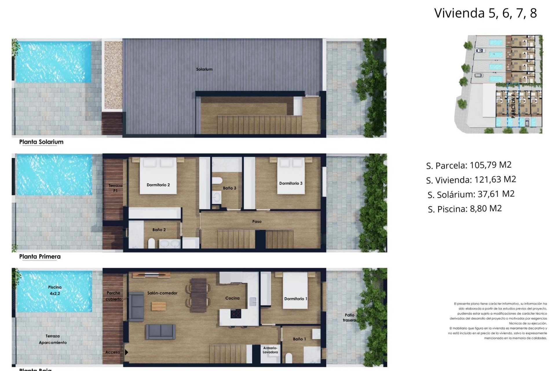 New Build - Terraced house / Townhouse - Pilar de la Horadada - Lo Monte